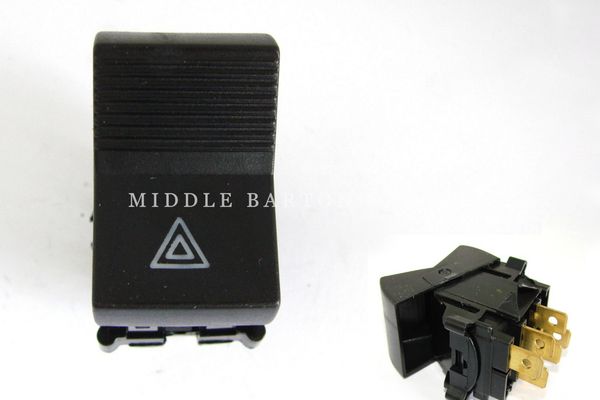 HAZARD WARN LIGHT SWITCH 124 SPIDER <76